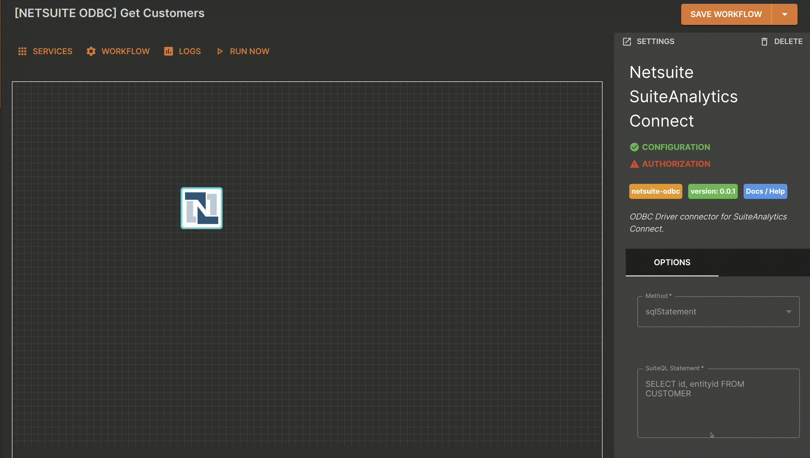 Edit Workflow - Schedule Activate