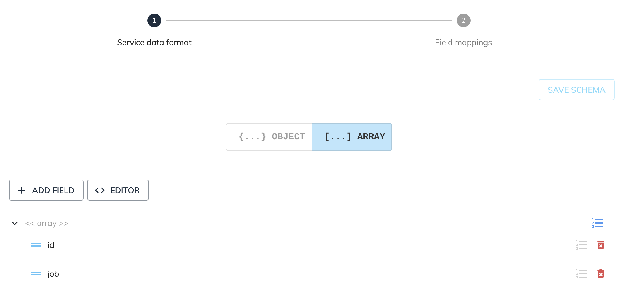 CSV Parser Write Schema CSV Parser Write Schema