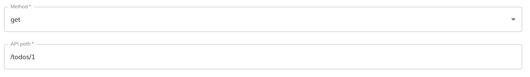 Rest Service GET Configuration Rest Service GET Configuration