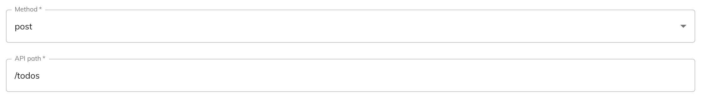 Rest Service POST Configuration Rest Service POST Configuration