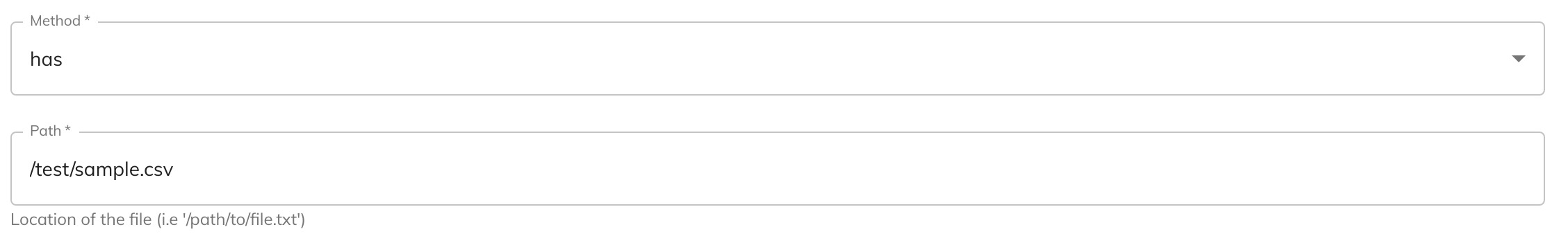 Has Configuration