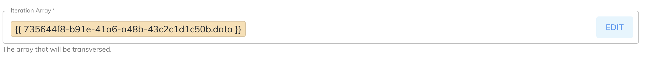 Iterator Configuration