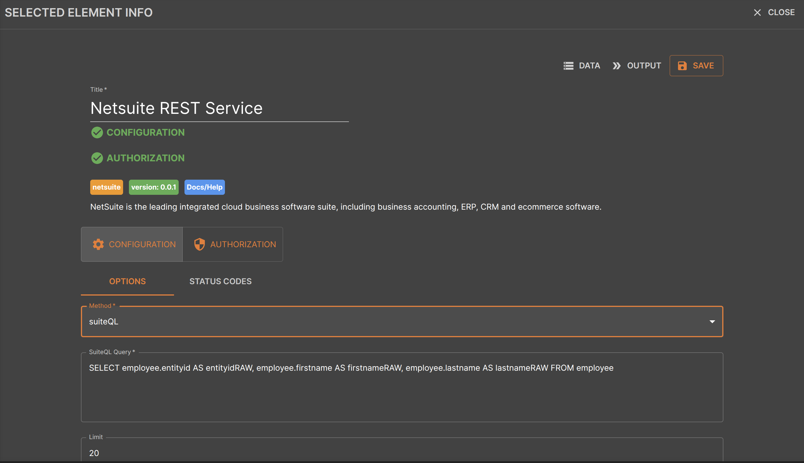 Service Config